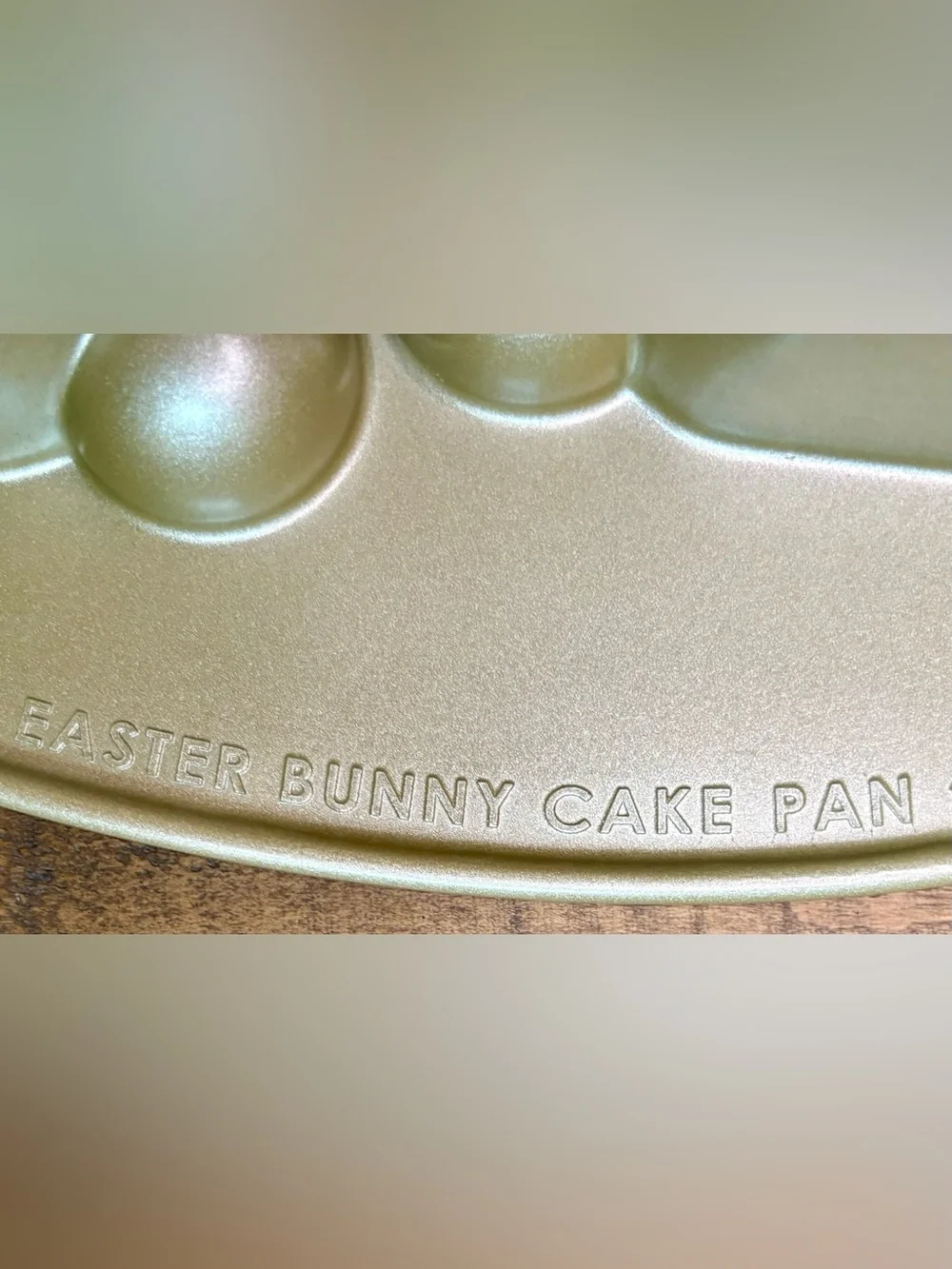 Nordic Ware 3D Easter Bunny Pan - Gold